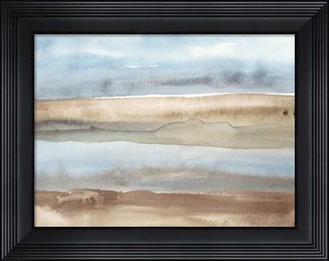 Framed Plein Air Riverscape II Print