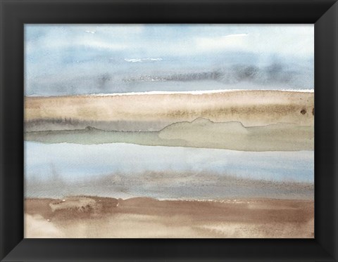 Framed Plein Air Riverscape II Print