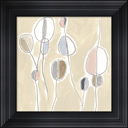 Framed String Garden II Print