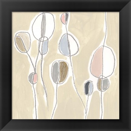 Framed String Garden II Print