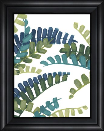 Framed Tropical Thicket IV Print