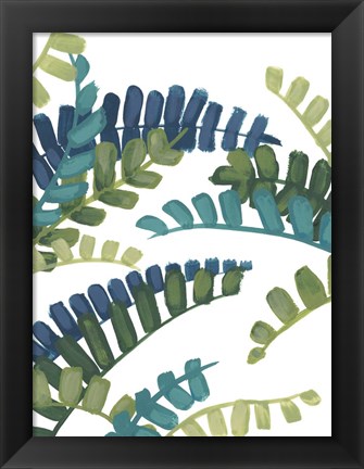 Framed Tropical Thicket IV Print