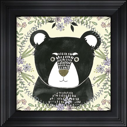 Framed Wild Child IV Print