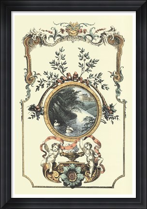 Framed Baroque View II Print