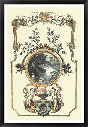 Framed Baroque View II Print