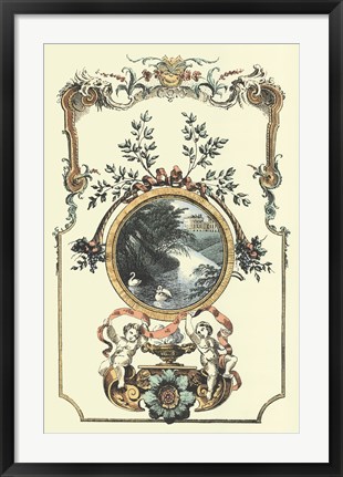 Framed Baroque View II Print