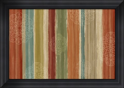 Framed Mumbai Rainbow I Print