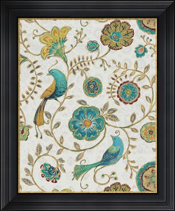 Framed Bohemian Wings III Print