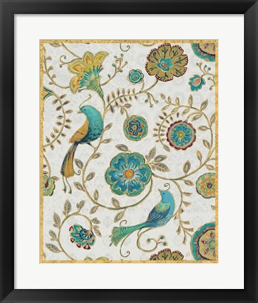 Framed Bohemian Wings III Print