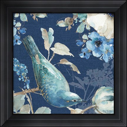 Framed Indigold XXIV Print
