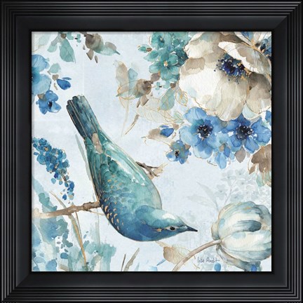 Framed Indigold II Print