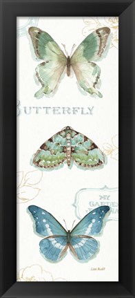 Framed My Greenhouse Butterflies VI Print