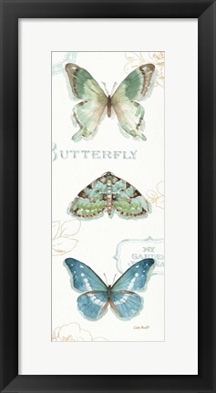 Framed My Greenhouse Butterflies VI Print