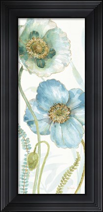 Framed My Greenhouse Flowers IX Print
