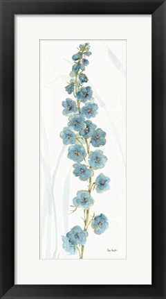 Framed Rainbow Seeds Flowers VI Print