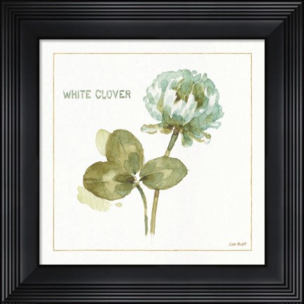 Framed My Greenhouse Clover Print