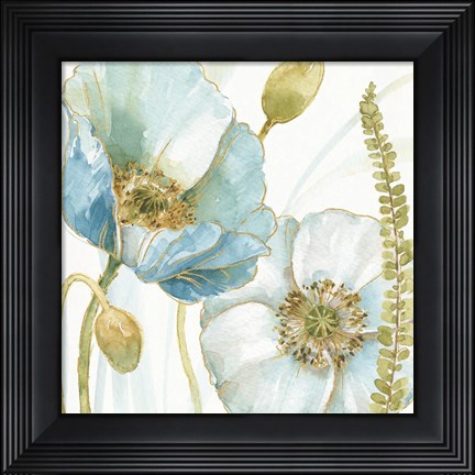 Framed My Greenhouse Flowers IV Print