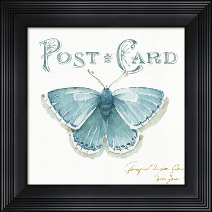Framed My Greenhouse Butterflies I Print
