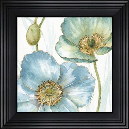 Framed My Greenhouse Flowers II Print