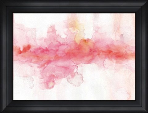Framed Rainbow Seeds Abstract Print