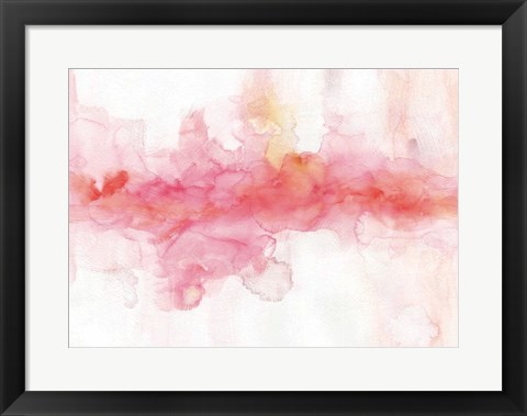 Framed Rainbow Seeds Abstract Print