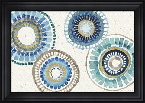 Framed Indigold XXV Print