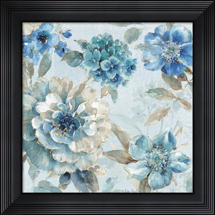 Framed Indigold IX Print