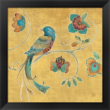 Framed Bohemian Wings I Print