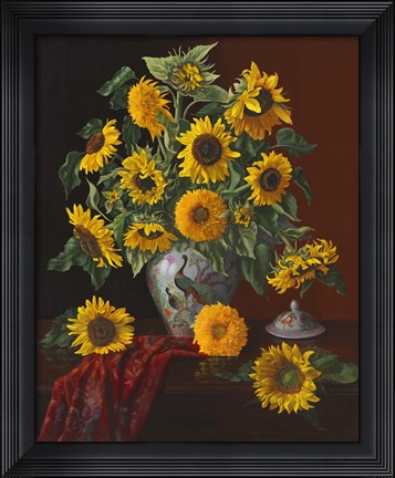 Framed Sunny Elegance Print