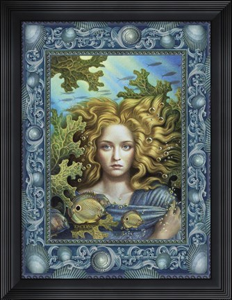 Framed Mermaid Print