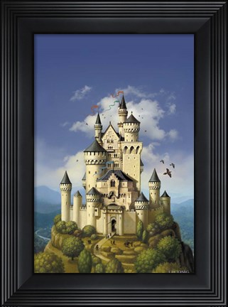 Framed Castle Print