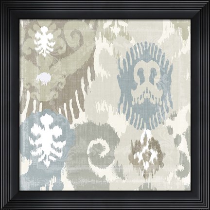 Framed Beach Curry I Print