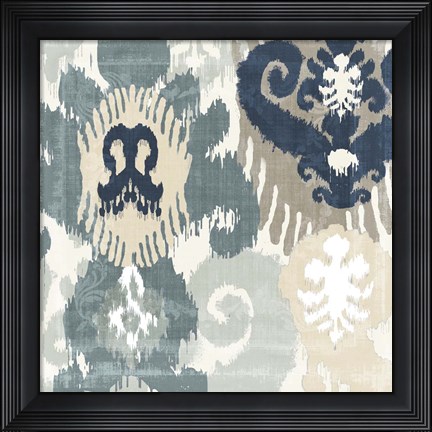 Framed Beach Curry III Print