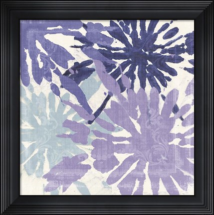 Framed Blue Curry II Print