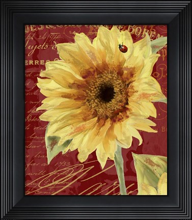 Framed Ete Lady Bug Print