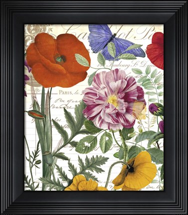 Framed Printemps Print