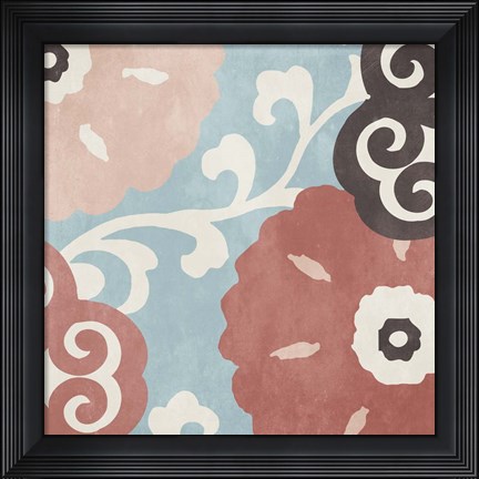 Framed Umbrella Skies III Print