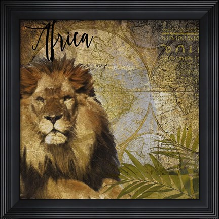 Framed Taste Of Africa I Print