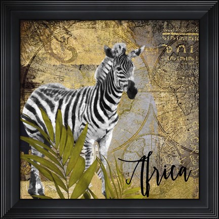 Framed Taste Of Africa IV Print