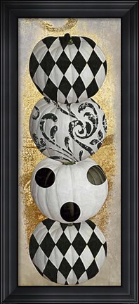 Framed Mardigras Halloween Print