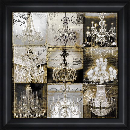 Framed Danse Paree Print