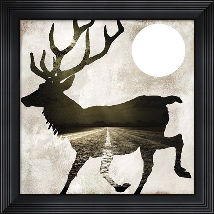 Framed Going Wild I Print