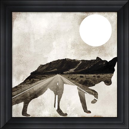 Framed Going Wild II Print