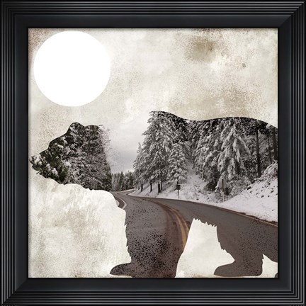 Framed Going Wild III Print