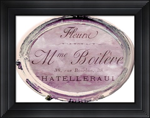 Framed Paris in Frames 6 Print