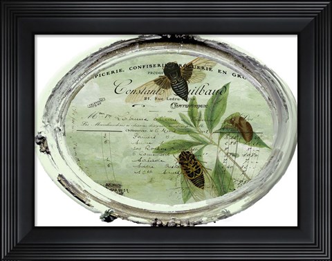 Framed Paris in Frames 7 Print