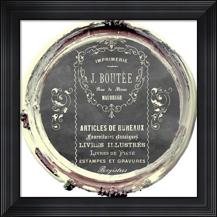 Framed Paris in Frames 8 Print