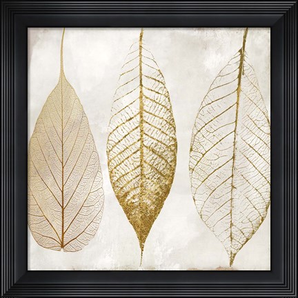 Framed Fallen Gold II Print
