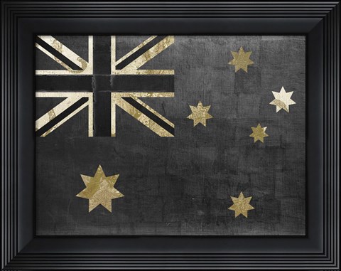 Framed Fashion Flag III Print