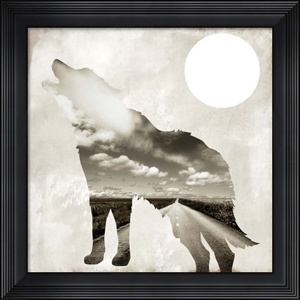 Framed Going Wild IV Print